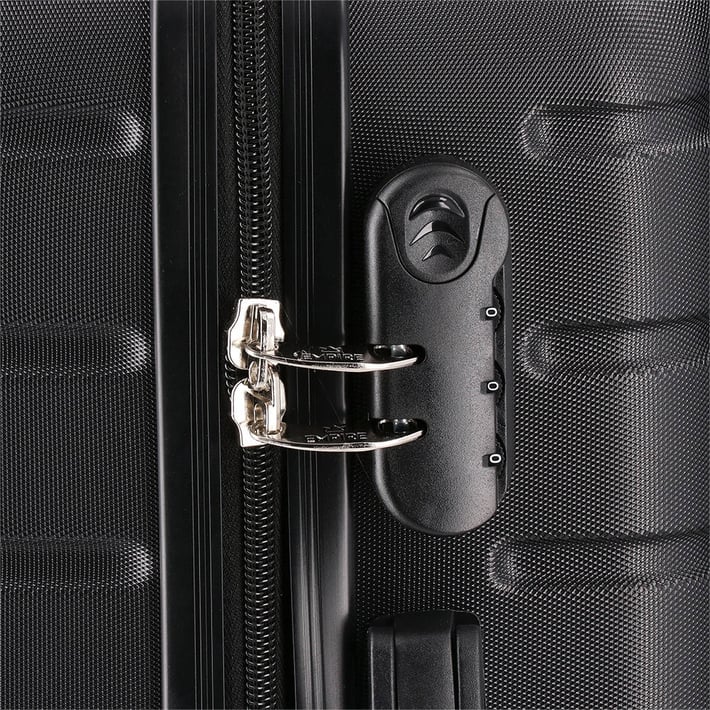 Куфар Empire Amsterdam, ръчен, ABS, черен