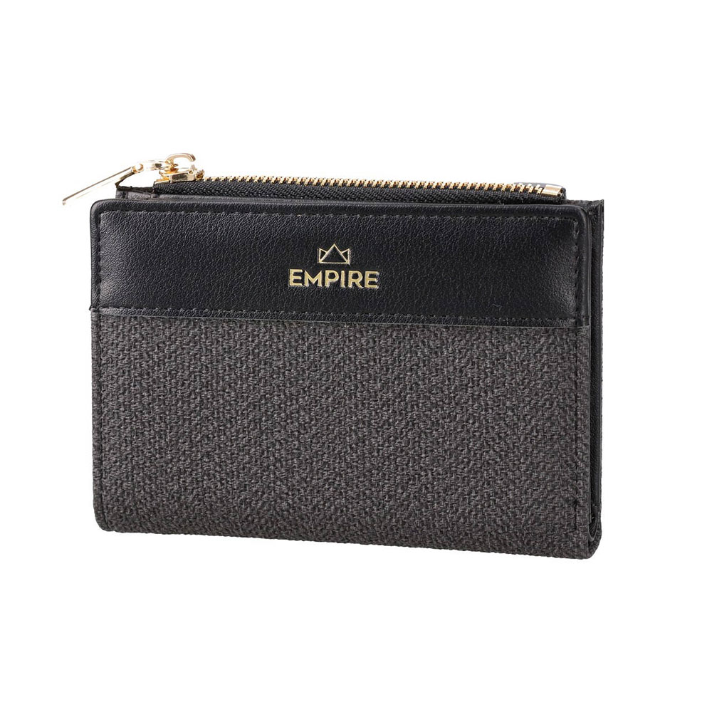 Портфейл Empire Naira, дамски, малък, черен