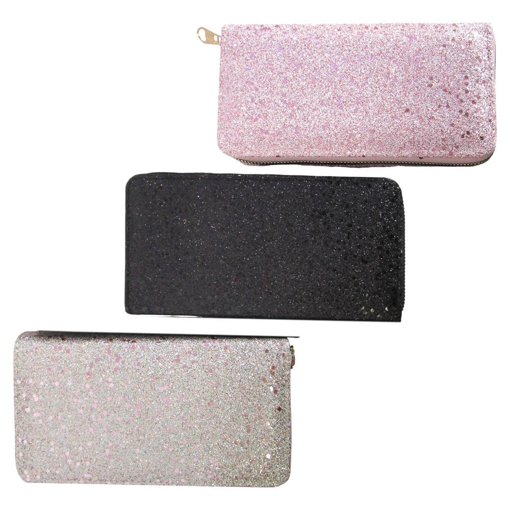 Портфейл Empire Trendy, дамски, с брокат, асорти, 1 брой