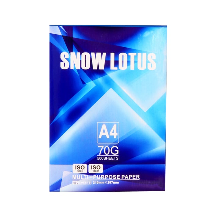 Копирна хартия Snow Lotus, A4, 70 g/m2, 500 листа