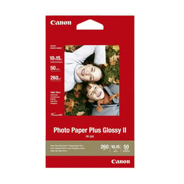 Фото хартия Plus Glossy PP-201, 260 g/m2, 10 х 15 cm, 50 листа