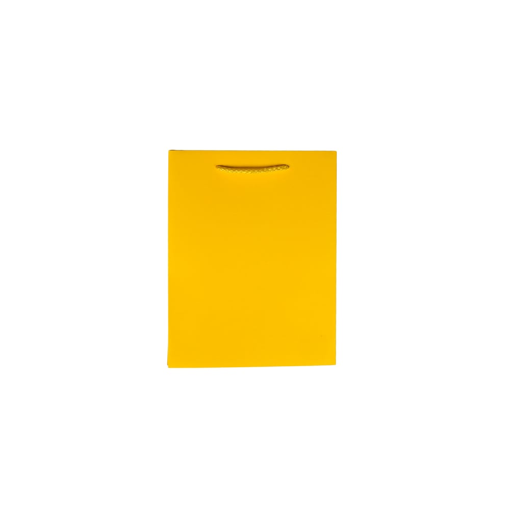 Подаръчна торбичка, 18 х 23 х 10 cm, жълта