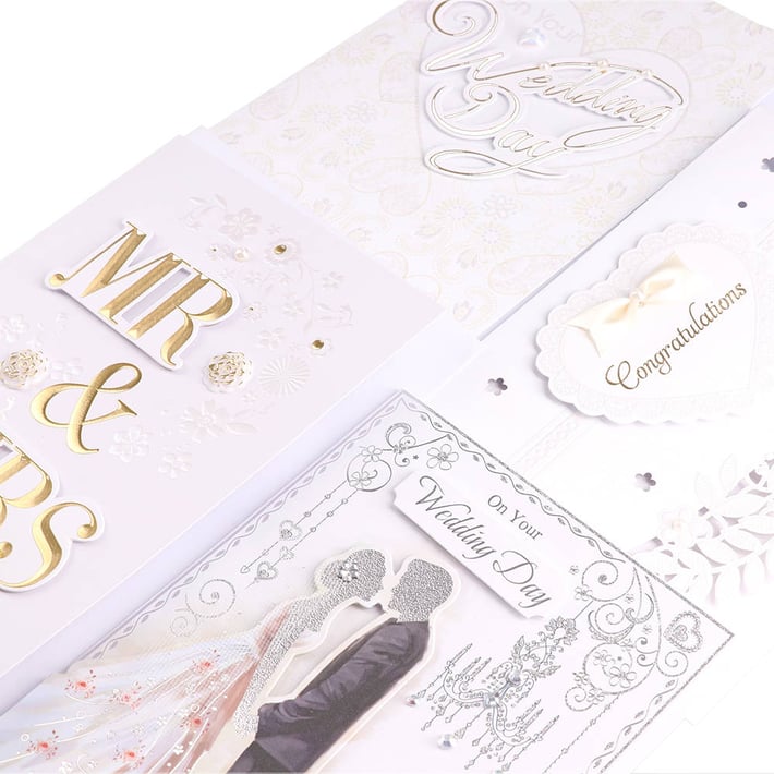 Картичка Festa, за сватба, асорти, 1 брой