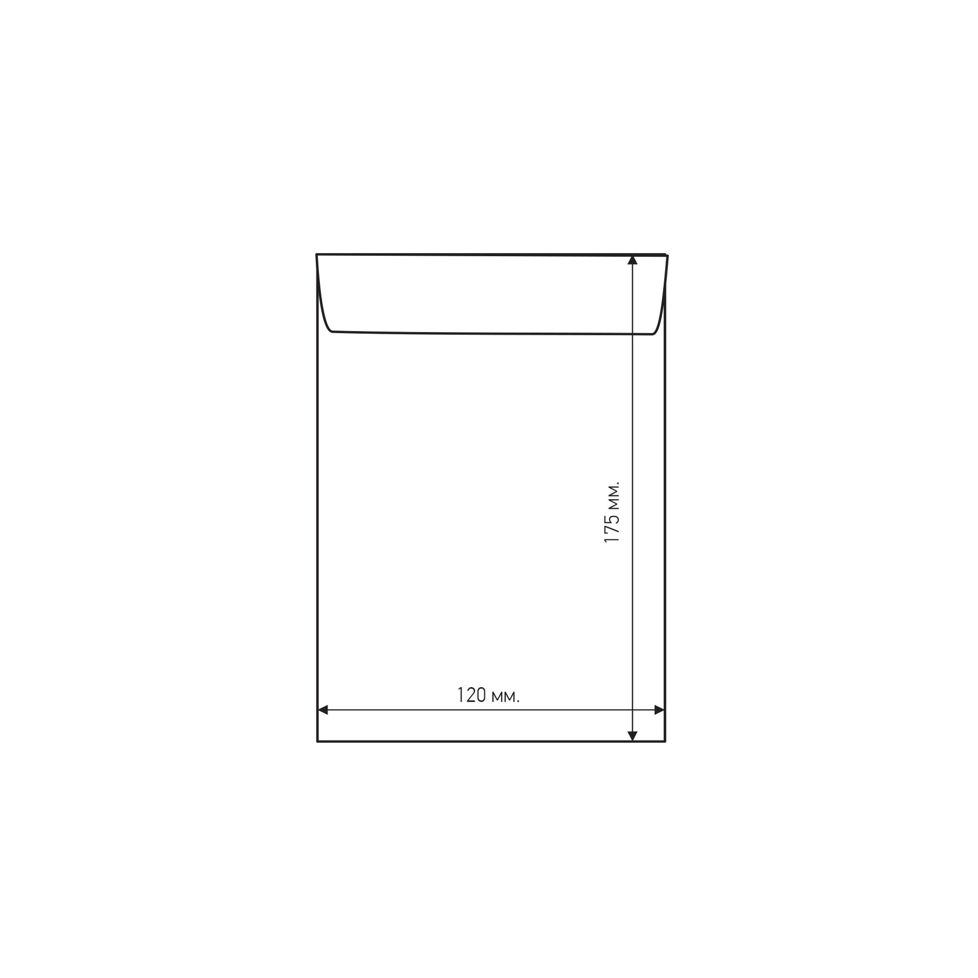 Airpoc Плик с въздушни мехурчета A/11, 175 x 120 mm, със самозалепваща лента, бял