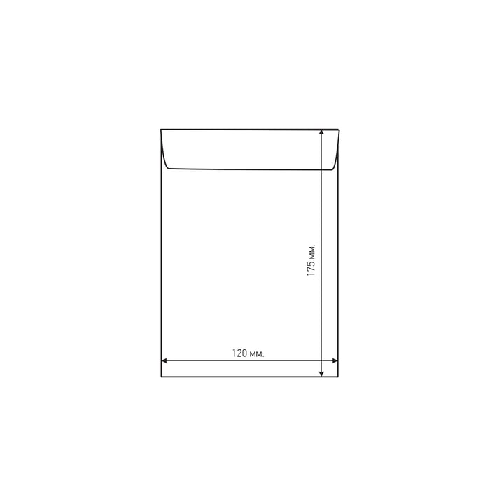 Airpoc Плик с въздушни мехурчета A/11, 175 x 120 mm, със самозалепваща лента, бял