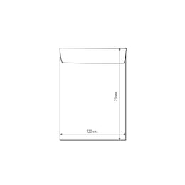 Airpoc Плик с въздушни мехурчета A/11, 175 x 120 mm, със самозалепваща лента, бял