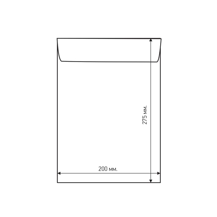 Airpoc Плик с въздушни мехурчета D/14, 275 x 200 mm, със самозалепваща лента, бял