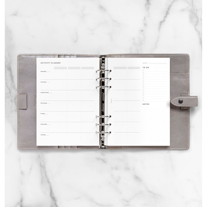 Filofax Пълнител за органайзер - Седмичен планер, A5