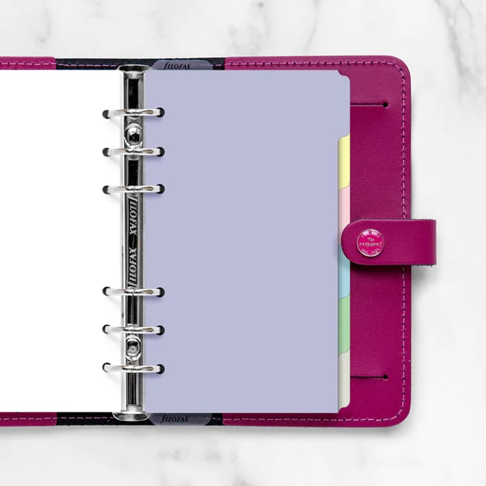 Filofax Разделител за органайзер Pastel Personal, с 6 раздела, цветен