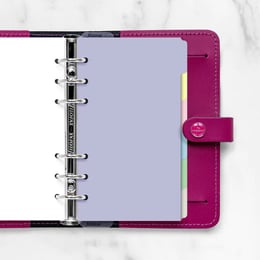 Filofax Разделител за органайзер Pastel Personal, с 6 раздела, цветен