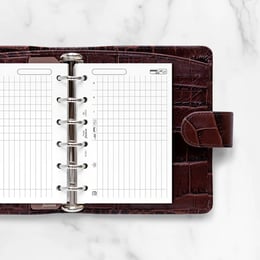 Filofax Пълнител за органайзер Pocket, финанси