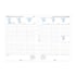 Filofax Пълнител за органайзер Classic, А5, за 2024 година, 1 седмица на 2 страници, вертикален