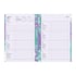 Filofax Пълнител за органайзер Floral, А5, за 2024 година, 1 седмица на 2 страници