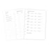 Filofax Пълнител за органайзер Minimal, А5, за дома
