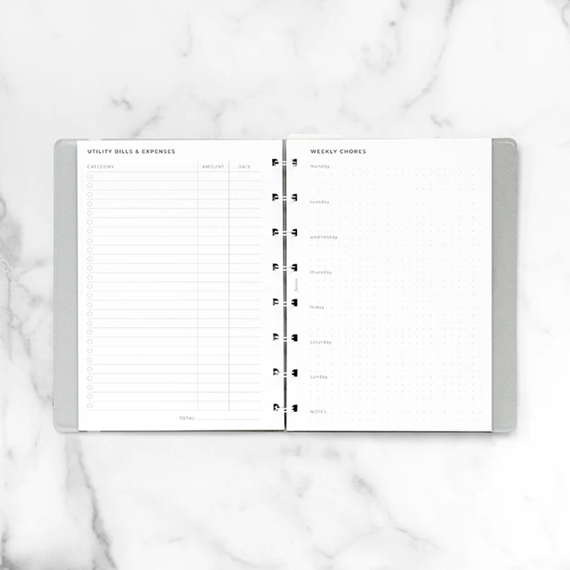 Filofax Пълнител за тефтер Minimal, А5, за дома