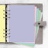 Filofax Пълнител за органайзер Pastel, А5, на редове, 6 цвята, асорти