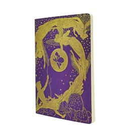 Paperblanks Тетрадка Violet Fairy, А4, нелинирана, 40 листа