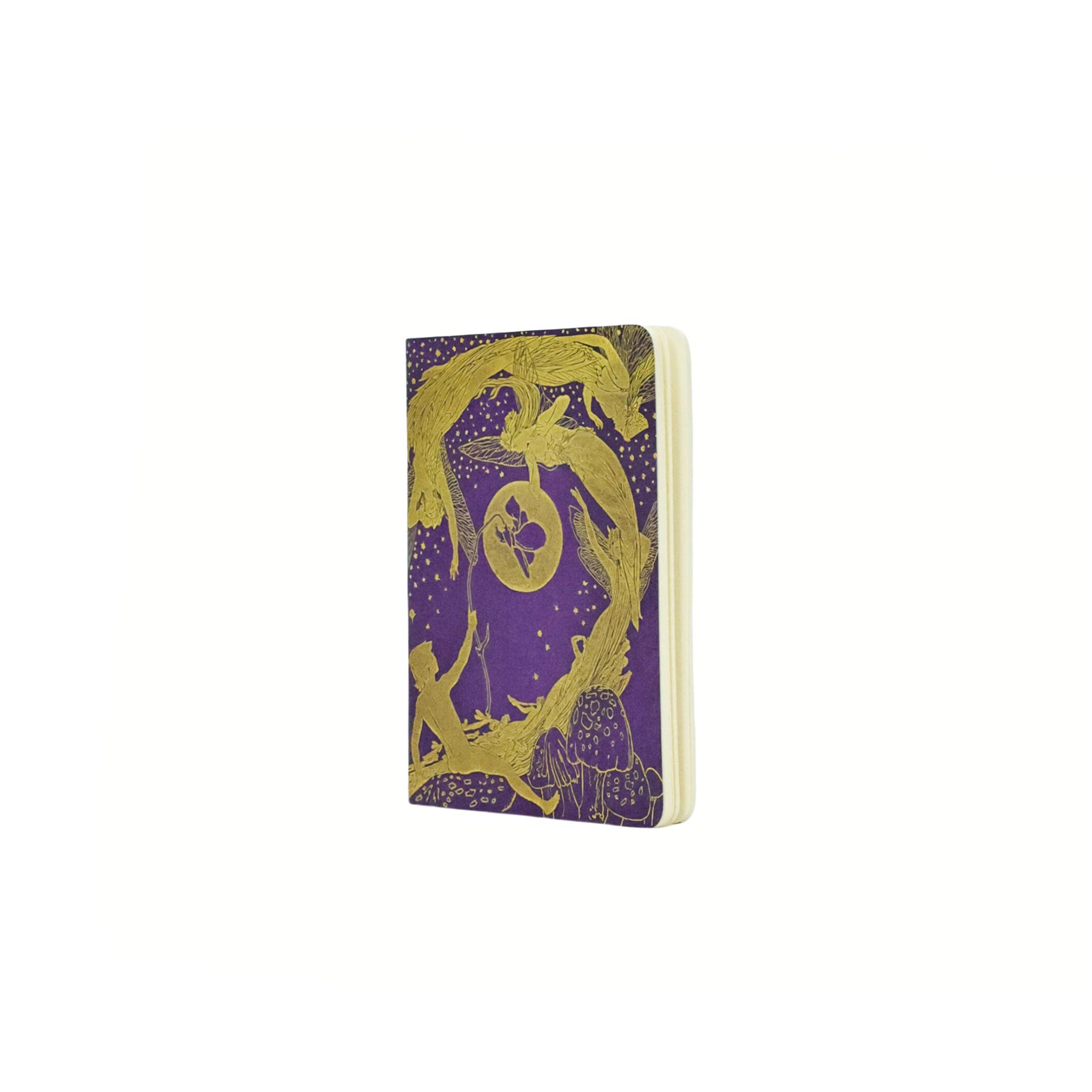 Paperblanks Тетрадка Violet Fairy, А6, нелинирана, 40 листа