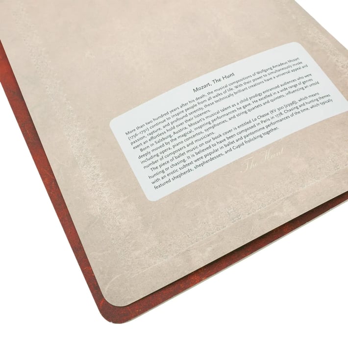 Paperblanks Тетрадка Mozart the Hunt, A6, на точки, 40 листа
