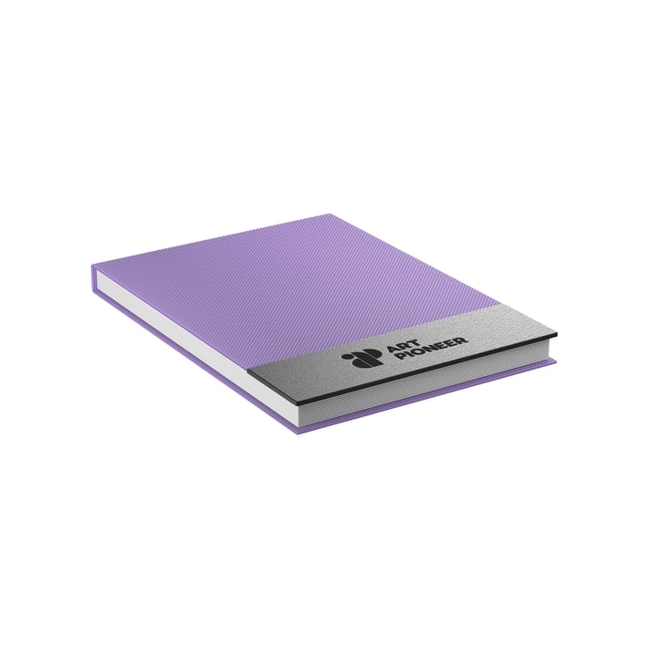 Art Pioneer Тетрадка Seamless Fusion, A6, твърда корица, 96 листа, лилава