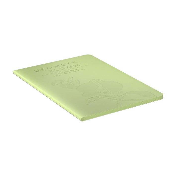 Art Pioneer Тетрадка Geometry Bllom, A5, шита, 60 листа, зелена