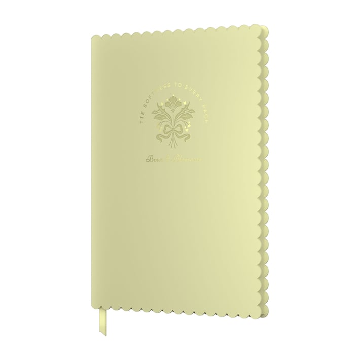 Art Pioneer Тетрадка Bows & Blossoms, A5, твърда корица, 96 листа, жълта