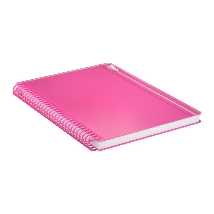 Art Pioneer Тетрадка Neon Future, A5, със спирала, 100 листа, цикламена