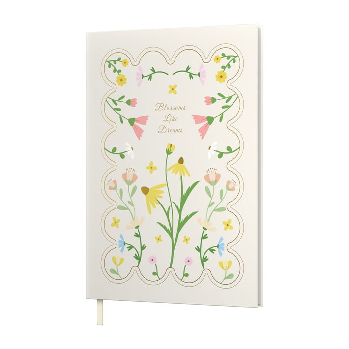 Art Pioneer Тетрадка, A5, твърда корица, 96 листа, кремава