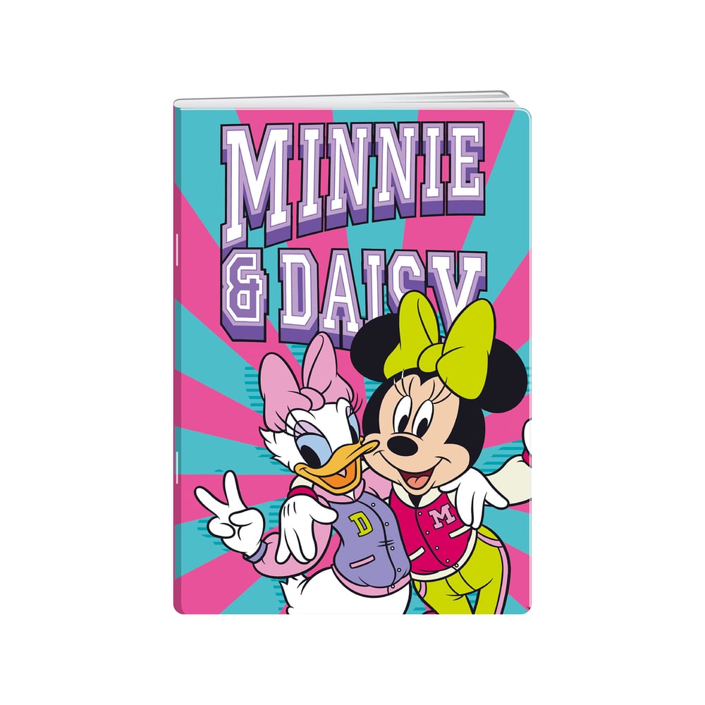 Disney Тетрадка Minnie&Daisy, A5, широки редове, офсетова хартия, 20 листа