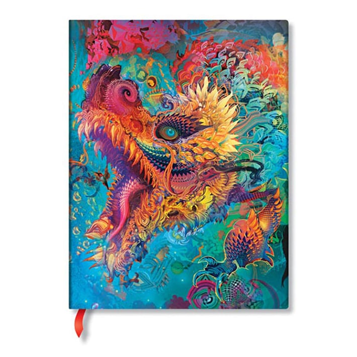 Paperblanks Тефтер Humming Dragon, Ultra, твърда корица, 72 листа