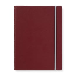 Filofax Тефтер Classic Bright, A4, на редове, бордо