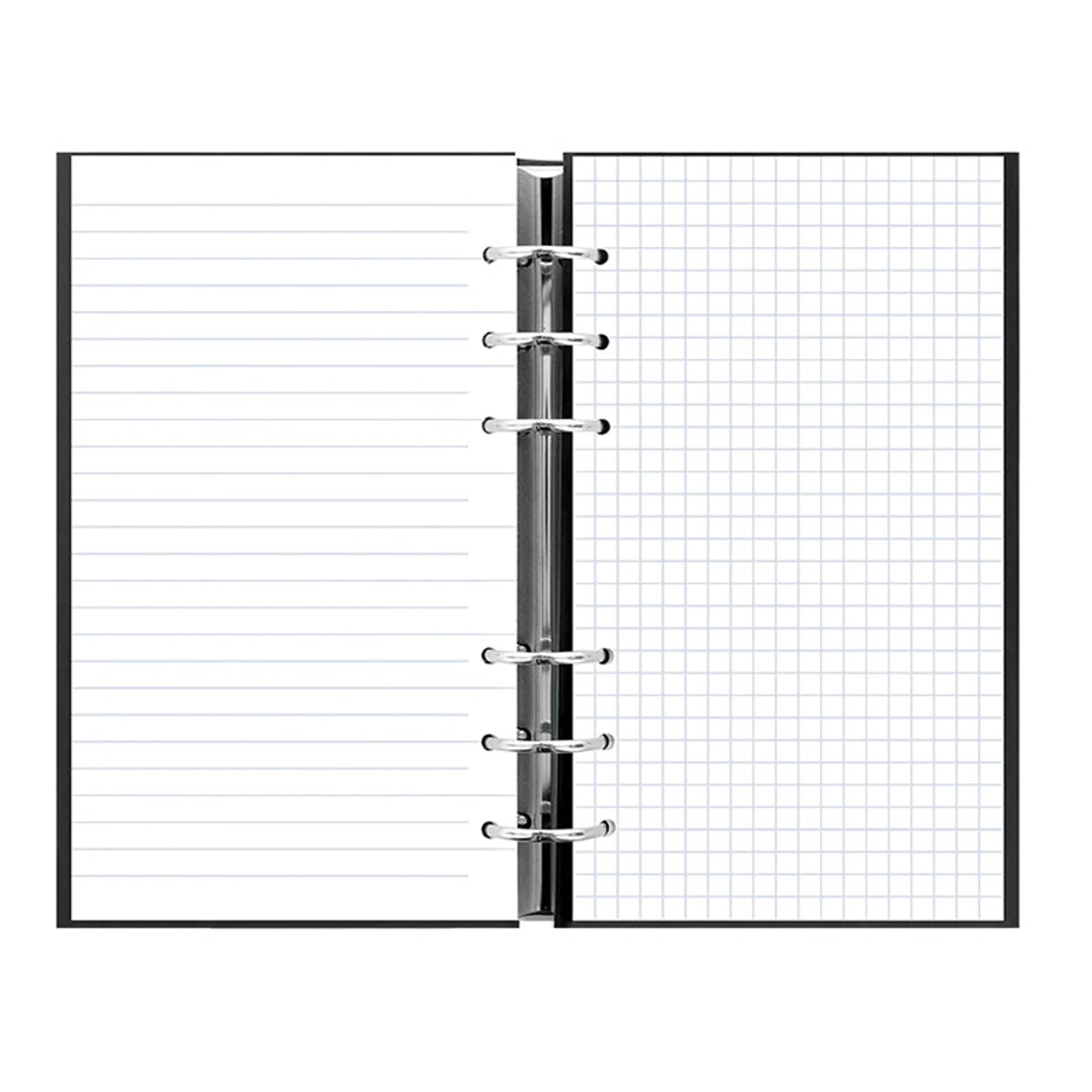 Filofax Тефтер Clipbook Monochrome Personal, черен