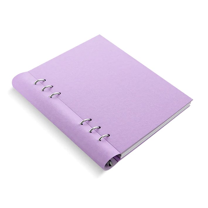 Filofax Тефтер Clipbook Pastels, A5, лилав