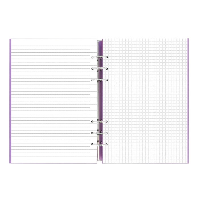 Filofax Тефтер Clipbook Pastels, A5, лилав