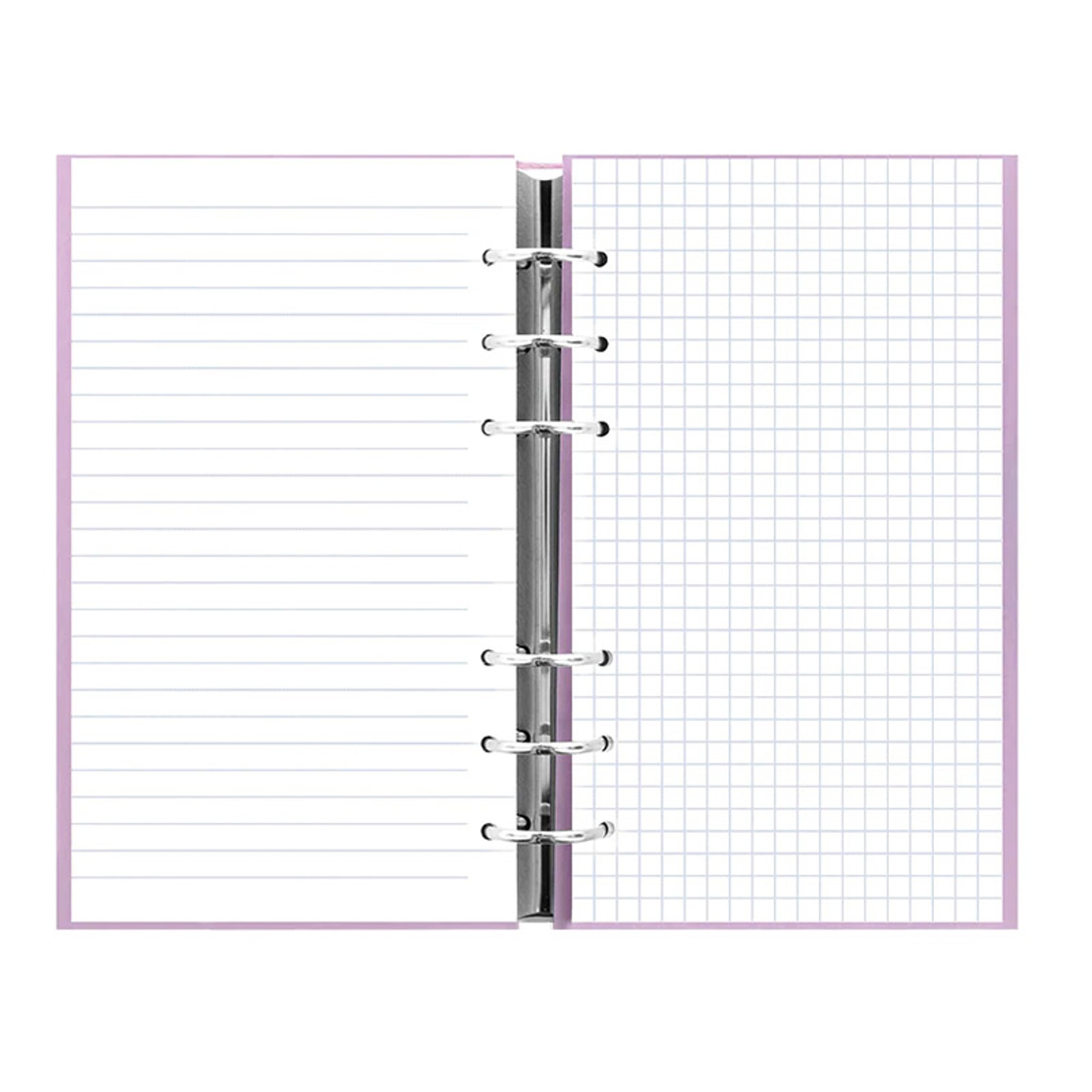 Filofax Тефтер Clipbook Pastels Personal, лилав