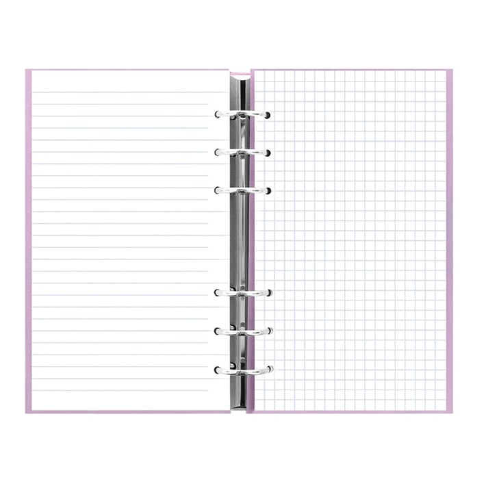 Filofax Тефтер Clipbook Pastels Personal, лилав