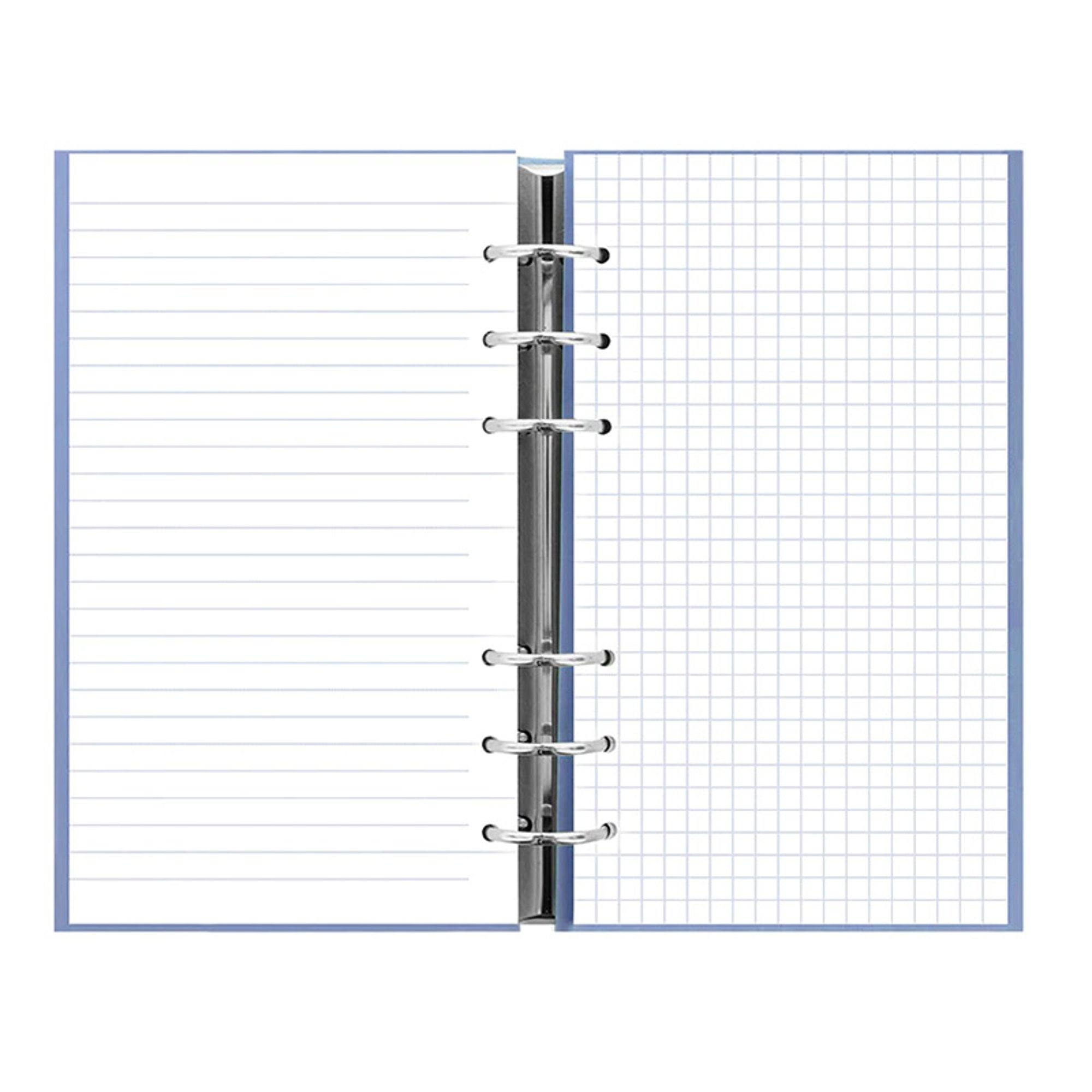 Filofax Тефтер Clipbook Pastels Personal, наситеносин