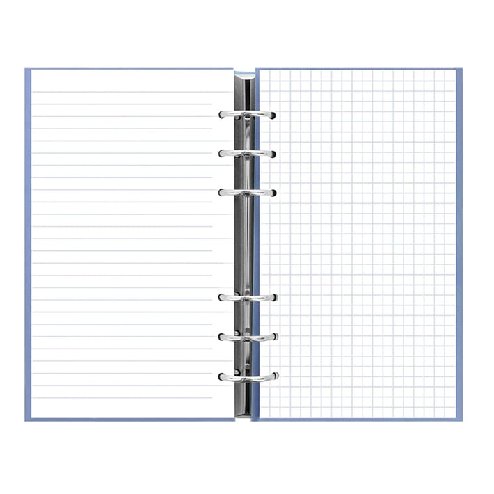 Filofax Тефтер Clipbook Pastels Personal, наситеносин