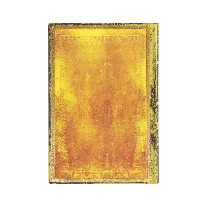 Paperblanks Тефтер Ochre, Mini, широки редове, мека корица, 104 листа