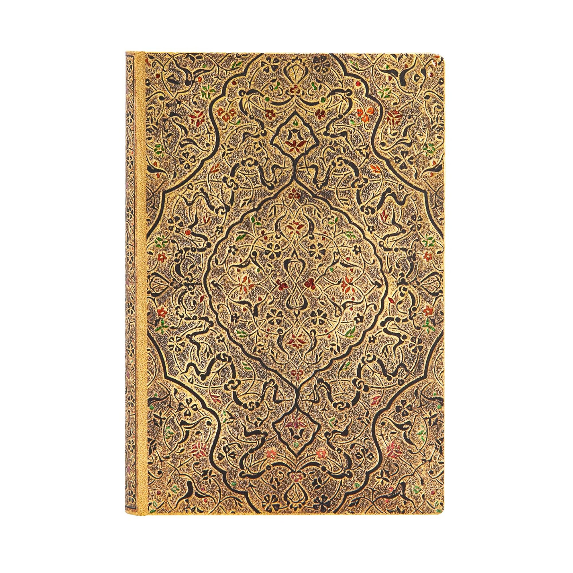 Paperblanks Тефтер Zahra, Mini, широки редове, твърда корица, 88 листа