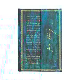 Paperblanks Тефтер Verne Twenty, 100 х 140 mm, широки редове, твърда корица, 88 листа