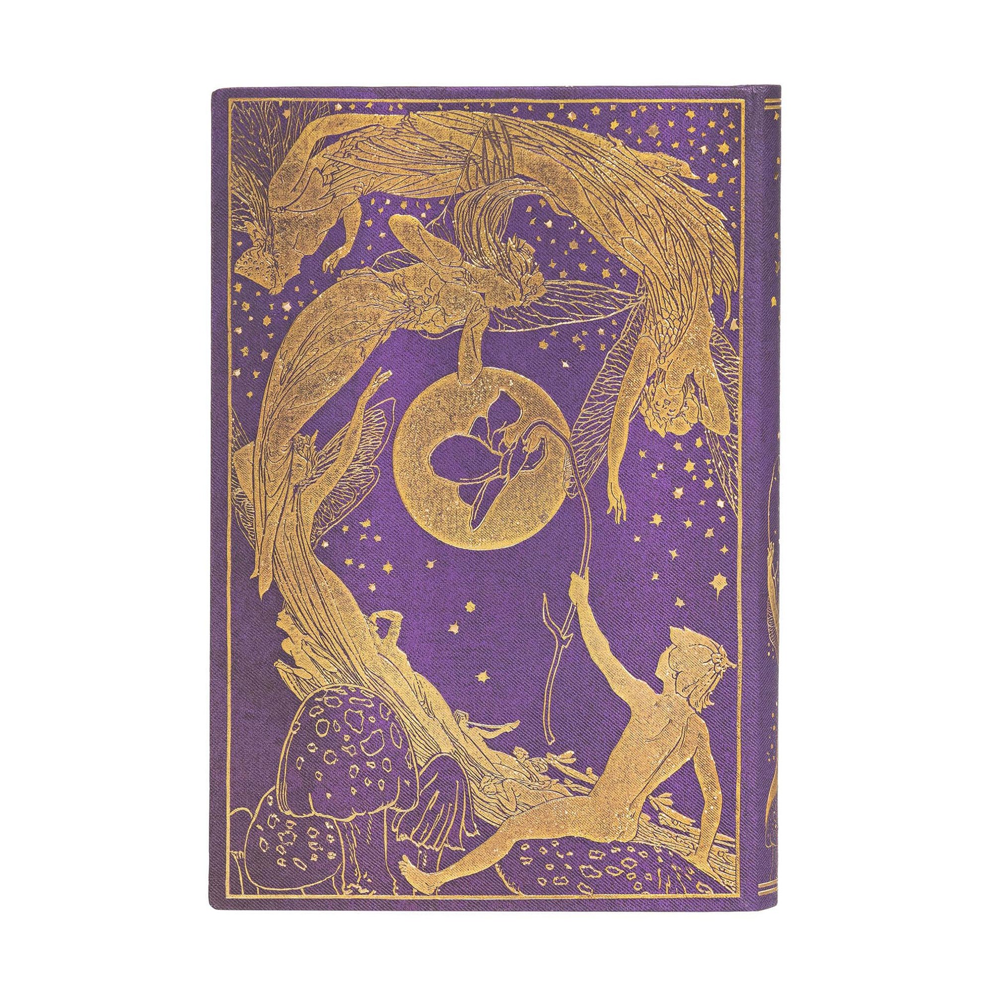 Paperblanks Тефтер Violet Fairy, 95 х 140 mm, твърда корица, 88 листа