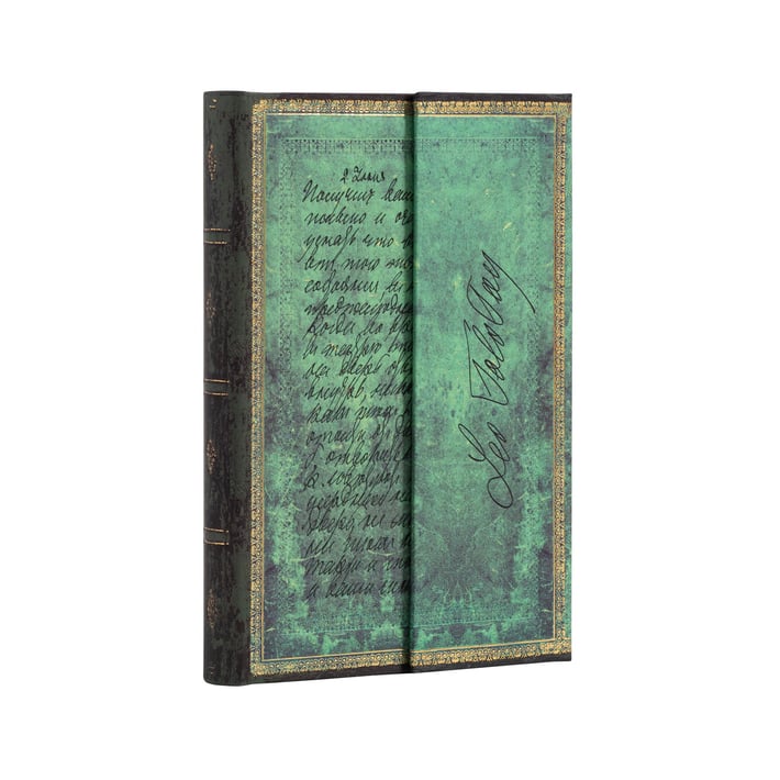 Paperblanks Тефтер Tolstoy, Mini, широки редове, твърда корица, 88 листа