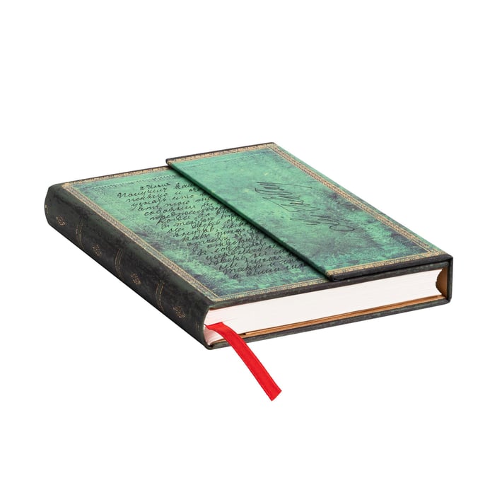 Paperblanks Тефтер Tolstoy, Mini, широки редове, твърда корица, 88 листа