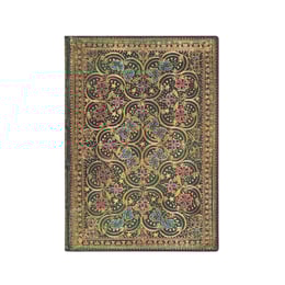 Paperblanks Тефтер Pinnacle, Midi, широки редове, мека корица, 88 листа