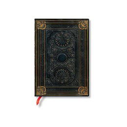 Paperblanks Тефтер Nocturnelle, Midi, широки редове, мека корица, 88 листа