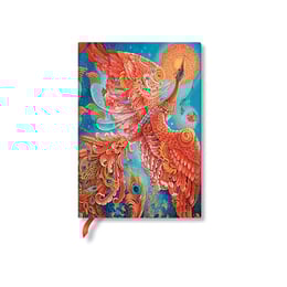 Paperblanks Тефтер Firebird, Midi, мека корица, 88 листа