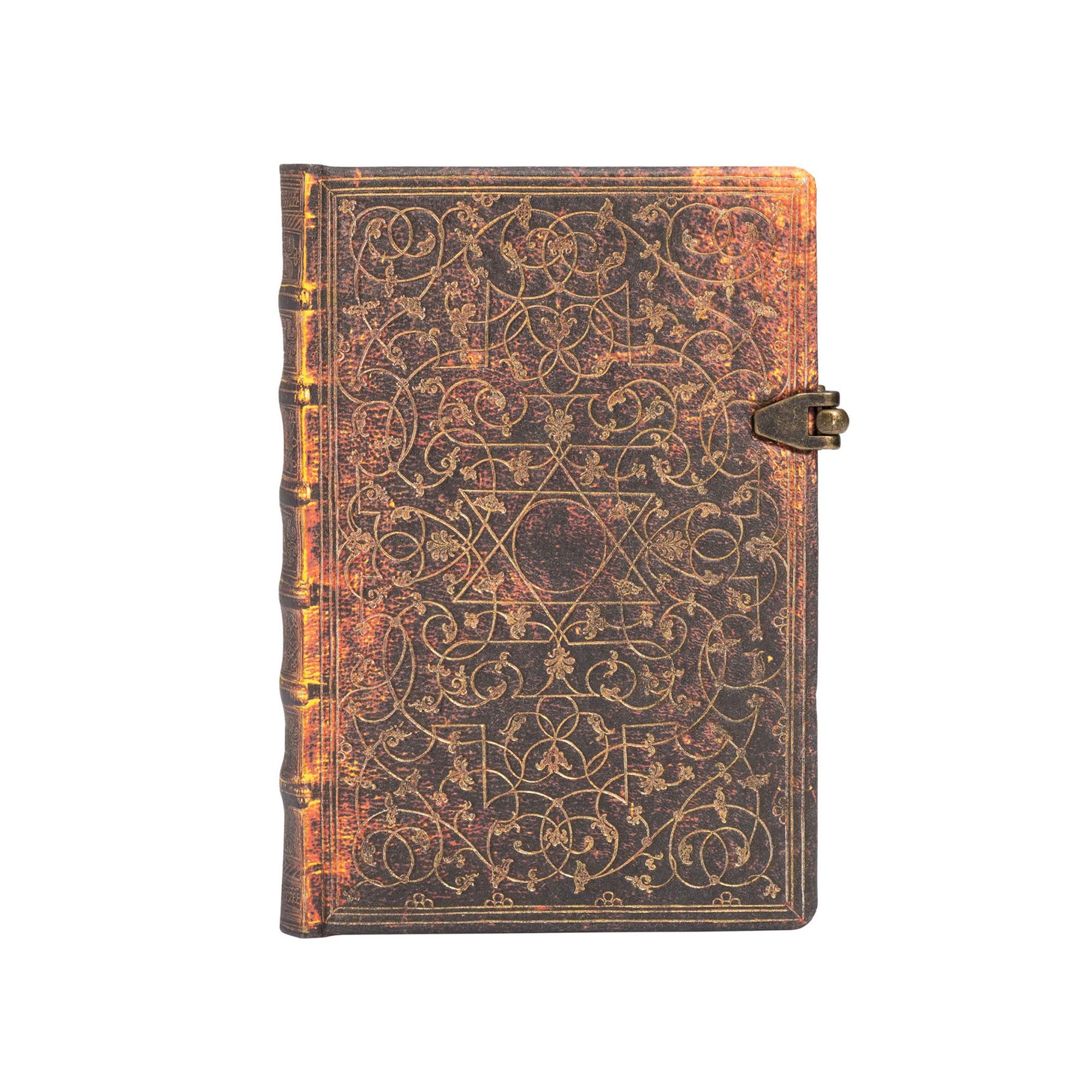 Paperblanks Тефтер Grolier, Mini, широки редове, твърда корица, 120 листа