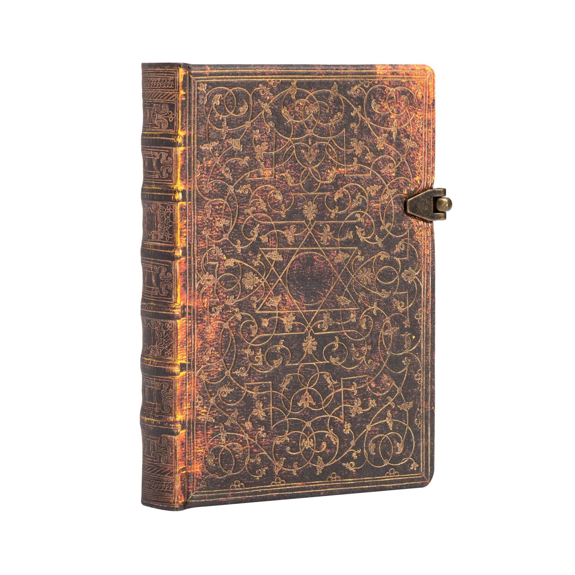 Paperblanks Тефтер Grolier, Mini, широки редове, твърда корица, 120 листа