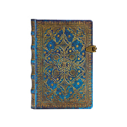 Paperblanks Тефтер Azure, Mini, широки редове, твърда корица, 120 листа